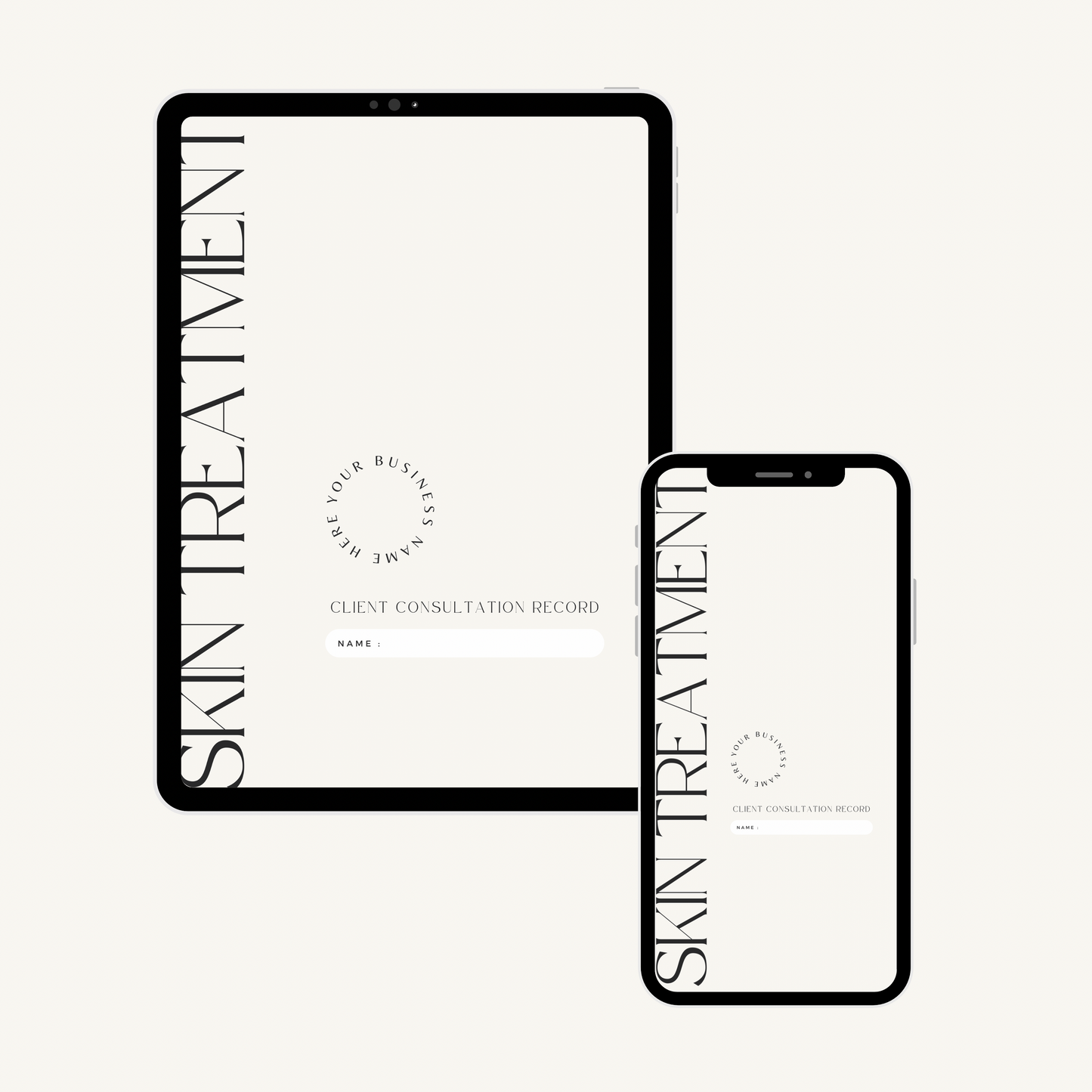 Facial Intake Forms