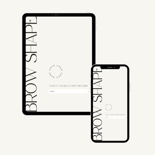 Brow Shaping Intake Forms